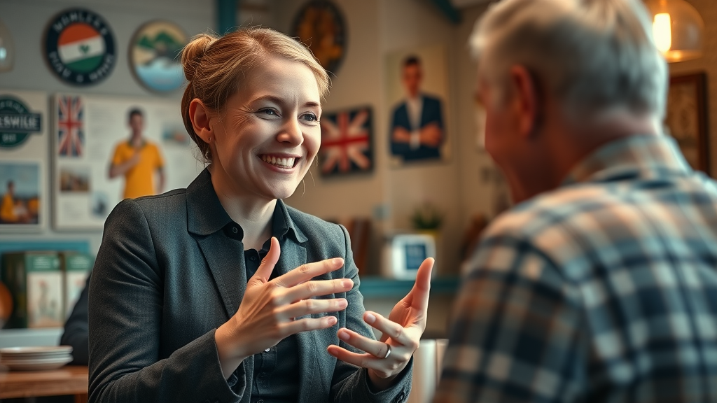 Marketing consultant advising small business on localized marketing Monmouthshire digital strategy