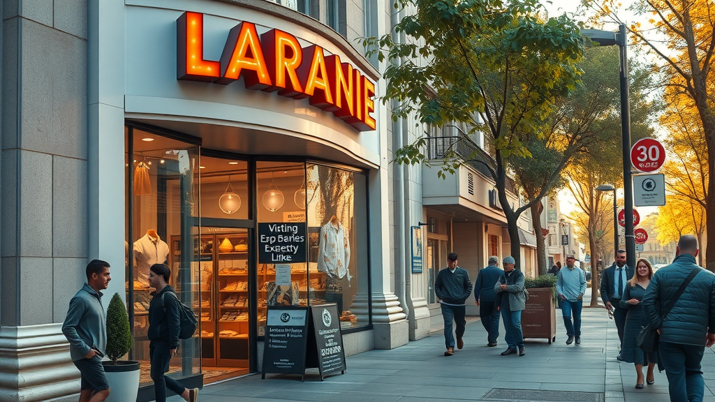 Vibrant storefront draws attention, emphasizing the importance of marketing your business