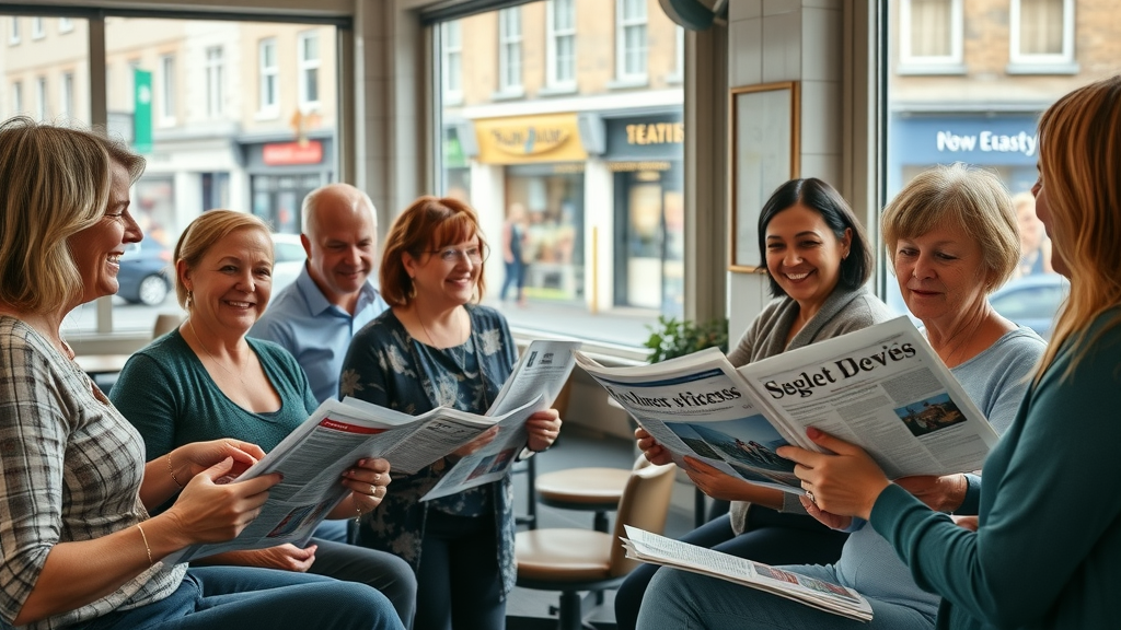abergavenny launches its own local media servi ce newsroom with residents and local news coverage