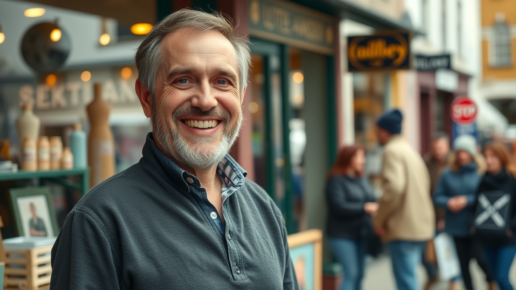 Shop local campaign in abergavenny launches its own local media servi ce with business owner