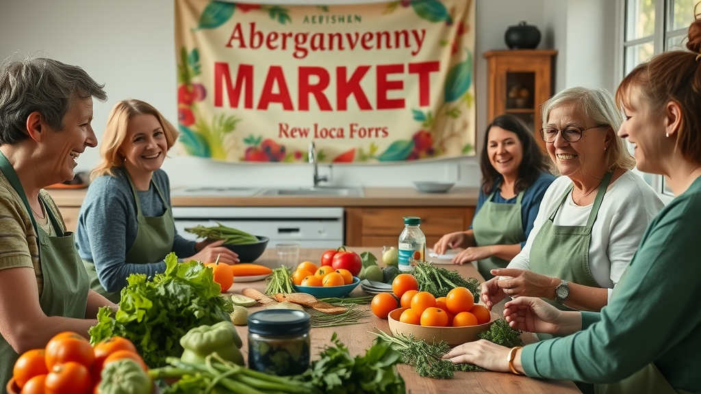 Abergavenny food partnership community food project in abergavenny launches its own local media servi ce