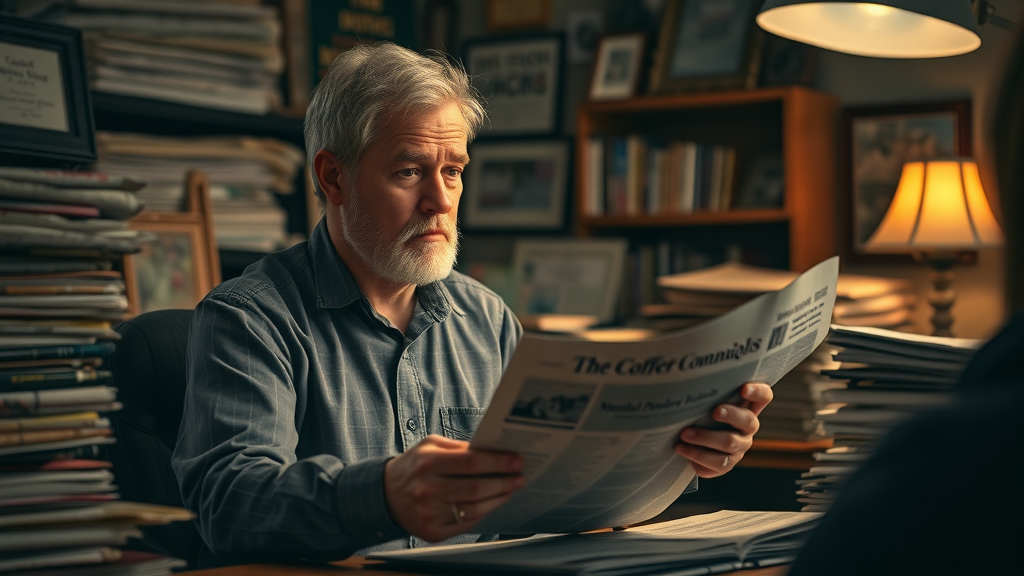 Reflective local journalist supporting abergavenny launches its own local media servi ce by reviewing stories, honoring local newspaper tradition